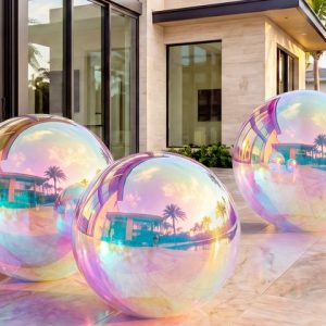 4PCS Inflatable Mirror Ball